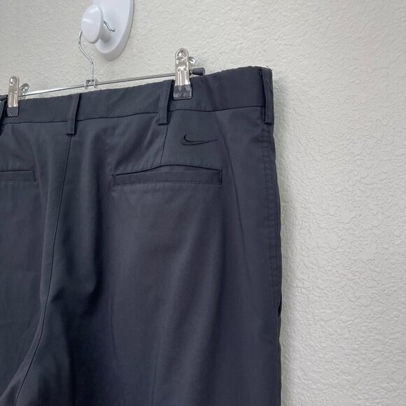 Nike Golf Fit Dry Black Athletic Performance Stretch Pants 256648-010 Mens 36x32 - Picture 4 of 8